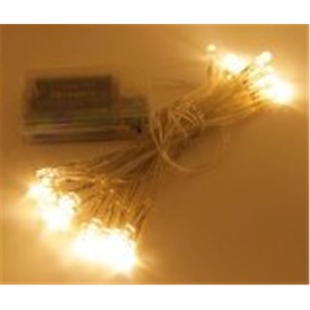 PERFECT HOLIDAY Battery Operated 40 LED String Light Warm White 600006